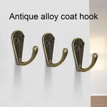 

30Pcs/Set Wall Mounted Multi-purpose Hanger Hook Metal Beautiful Retro Style Wall Hook for Home