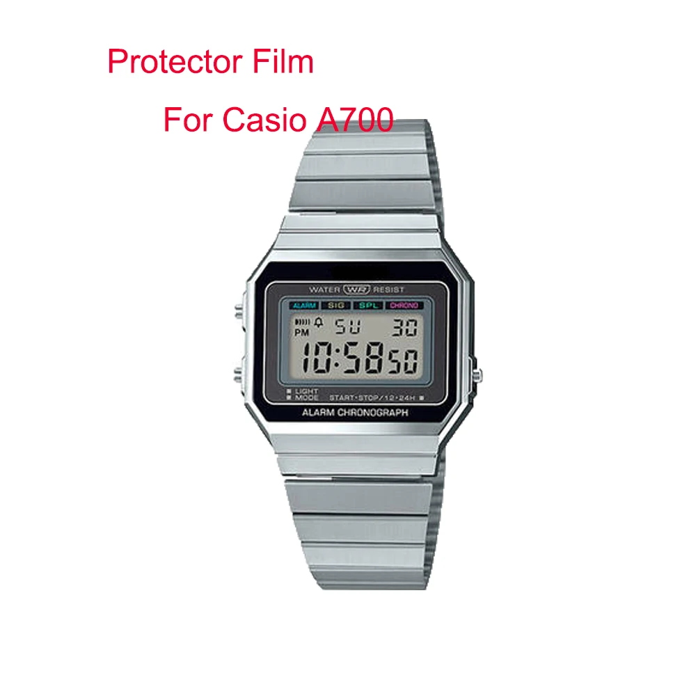 1*2*3*5Pcs Explosion proof Screen Protector Film For Casio A700 A700WMG 9A  Sports Watch Nano HD Clear Protective Film Guard|Smart Accessories| -  AliExpress