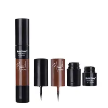 Гладкая жидкая подводка для глаз, ручка длительного действия, быстросохнущая, Водонепроницаемый Косметический макияж, косметическая, влагостойкая, подводка для глаз