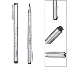 1 шт. маркер ручка иглы карандаш ручки для рисования Серебряный стержень Комический дизайн крюк линия Водонепроницаемые канцелярские принадлежности иглы ручки для рисования