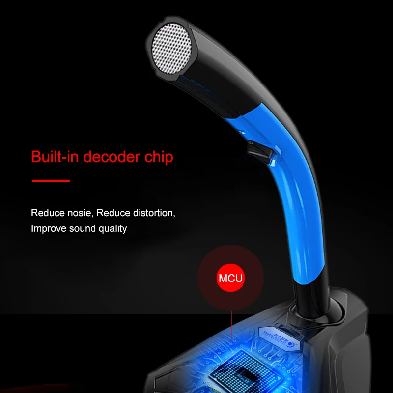 PopuPine Gooseneck проводной микрофон USB Studio 360 всенаправленный игровой пение ПК микрофон профессиональный микрофон