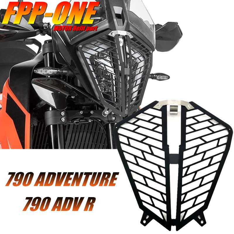 Для KTM 790 Adventure/R ADV аксессуары для мотоциклов защита фар алюминиевая крышка |