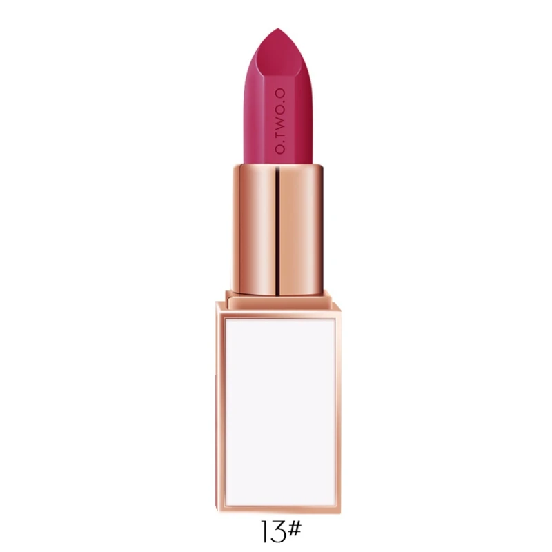 20 Colors Semi-Matte Lipstick Lip Makeup Lipstick Long Lasting Matte Beauty Tools labiales batom Lips Tint D1