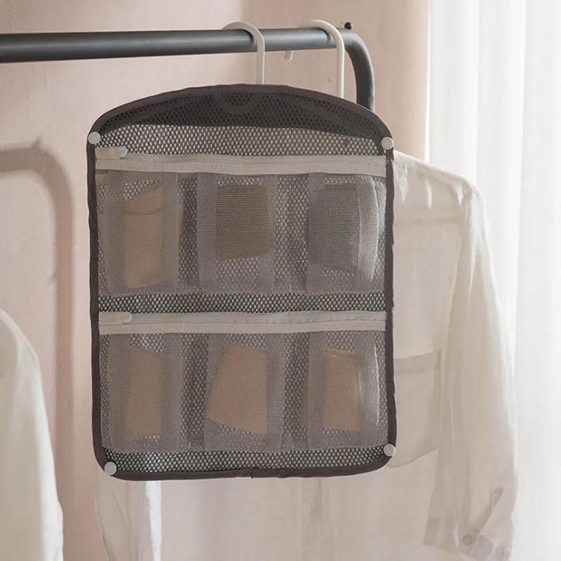 

Meyjig Sock Hanging Bag Multi-functional Storage Bag Washing Machine Protective Net Bag Portable Drying