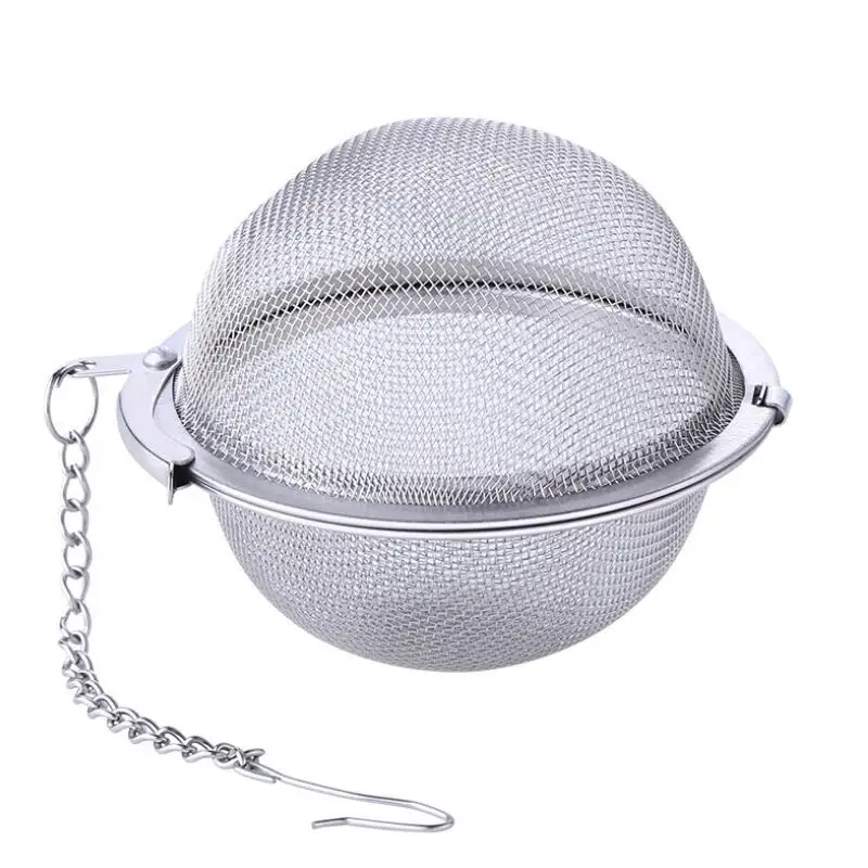 Tea Maker Tools 304 Stainless Steel Tea Strainer Tea Pot Infuser Mesh