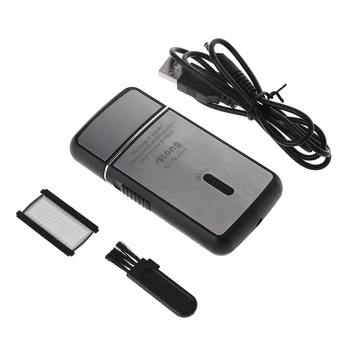 

Portable Men's Electric Razor Foil Slim Shaver USB Rechargeable Travel House RXJC