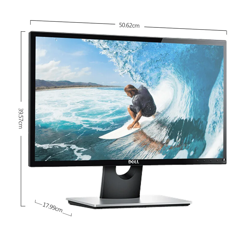 Монитор для компьютера DELL с широким цветным интерфейсом HDMI HD 21 5 дюйма
