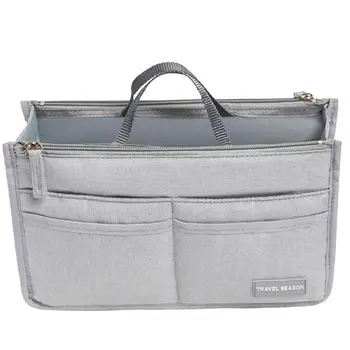 

Multifunctional Makeup Bag Portable Wash Bag Waterproof Toiletry Organizer Storage Container for Travel (Grey)
