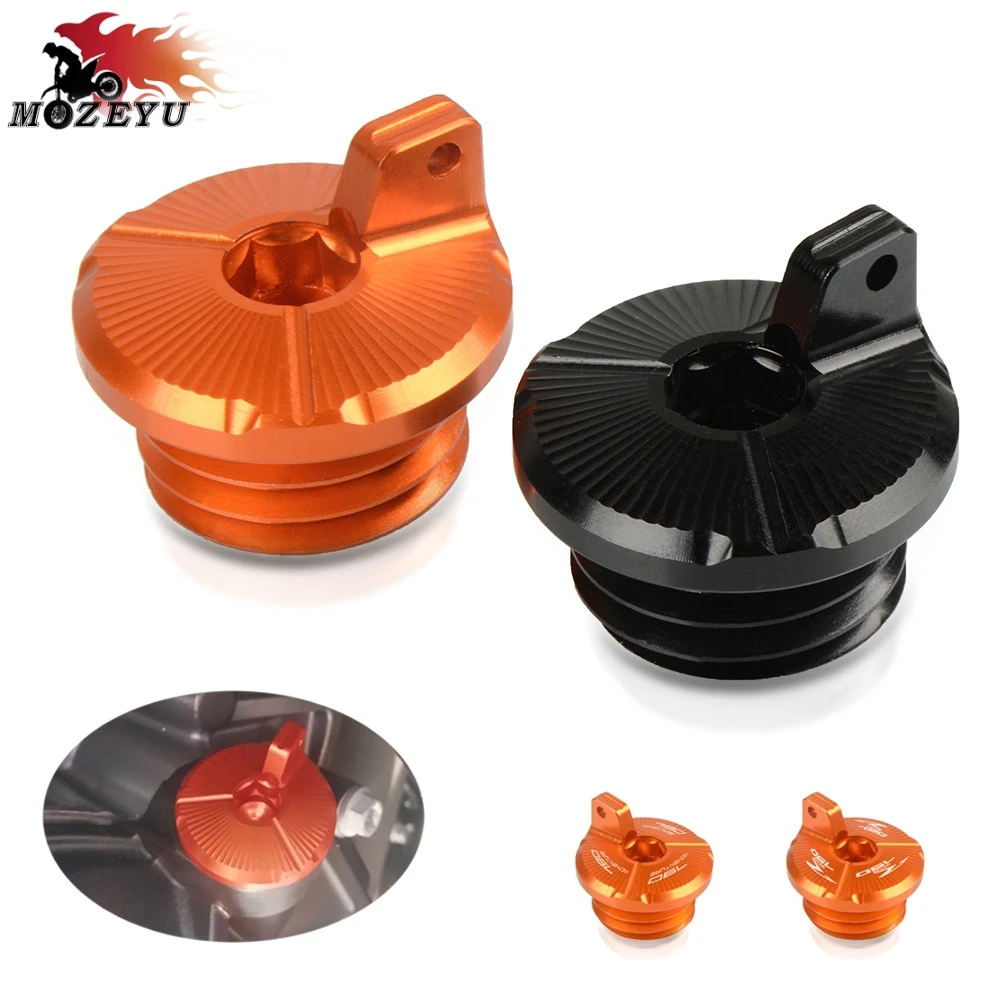 

Motorcycle Engine Oil Fillet Cap Engine Oil Fillet Screw Cover Plug for KTM 790 ADV 2019 790 Adventure R 790 Adventure S 2019
