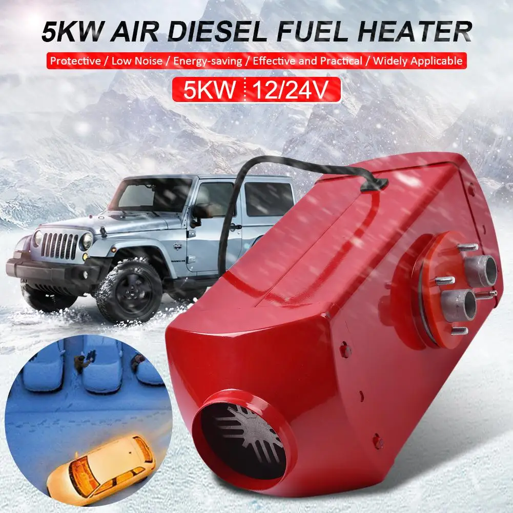 

Car Heater 5KW 12V24V Air Diesels Heater Parking Heater With LCD Monitor Remote Control For RV Motorhome Trailer Trucks Boats