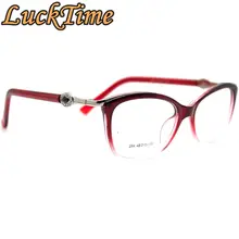 LuckTime классические квадратные женские очки с оправой, повседневные модные очки для близорукости, оправы для очков по рецепту на удачу#284