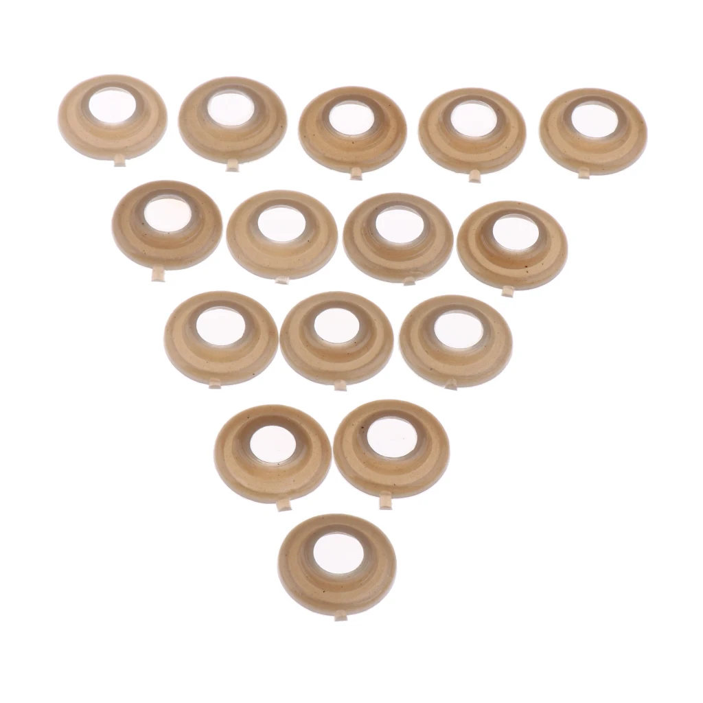 100PCS 15mm Plastic Safety Eyes Washers for DIY Teddy Bear Animal Mask Doll