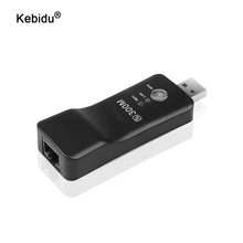 Kebidu 300 Мбит/с беспроводной сетевой адаптер ТВ сетевой кабель Кнопка WPS Wi-Fi повторитель RJ-45 сеть для samsung LG sony Smart tv