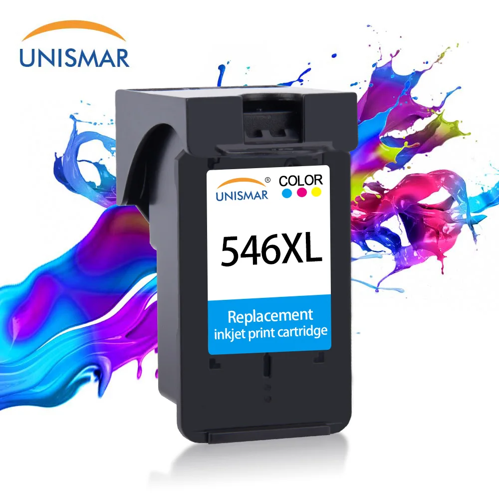 Unismar CL546 Tri Цвет чернильный картридж для Canon CL 546 XL Pixma MG2450 MG2550 MG2550S MG2555S MG2950 TS205 TS305 TS3150 TR455