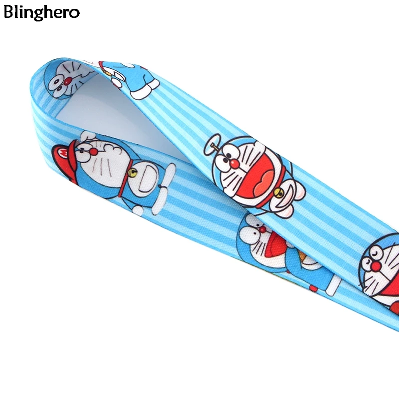 Blinghero мультфильм Doraemon шнурки для телефона Kawii Cat держатель шеи ремни с студенческой карты шнурки для подвешивания для детей BH0224