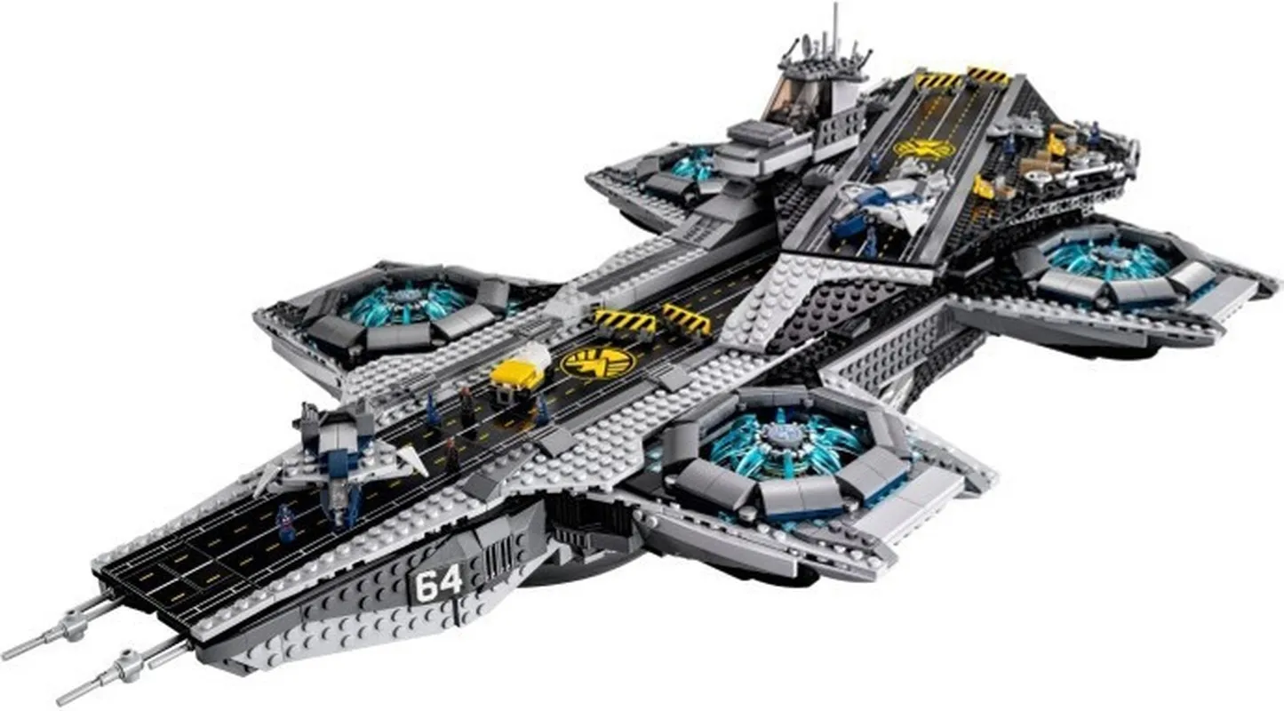 DHL, щит Helicarrier, набор, щит, Мстители, Строительные кирпичи, детские игрушки, совместимые 07043 76042