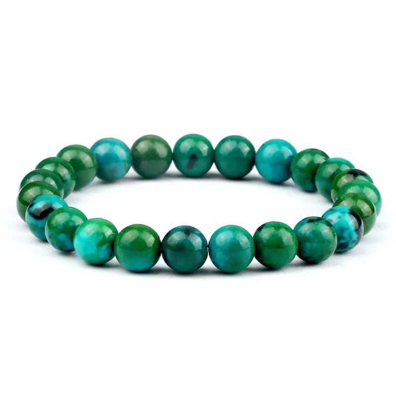 Bracciale Elastico Fatto A Mano Con Pietre Preziose - Foto 6