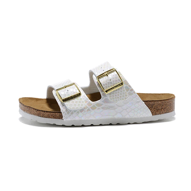 BIRKENSTOCK пробковые тапочки для мужчин и женщин носить с плоской подошвой модные