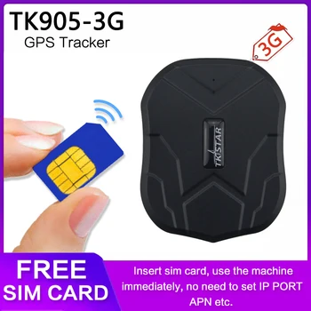 

3G GPS Tracker Car TKSTAR TK905-3G 60 Days Standby Waterproof Magnetic GSM/GPS Tracker Vibrate Alarm FREE APP PK TK905 Tracker