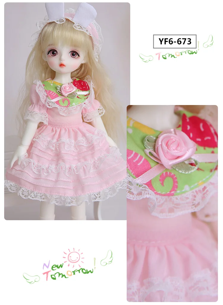 BJD одежда Кими Linachouchou боди 1/6 BJD платье SD красивая кукла наряд аксессуары luodoll