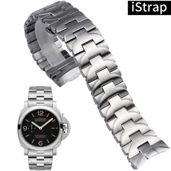 

iStrap 24mm Soil Metal Watch Band for Mens Watches Top Brand Luxury Watch Strap