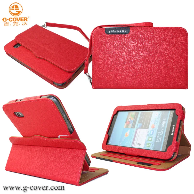 

New Style Hot Selling SAMSUNG P3100/P3110 360 Degree Rotation Bracket Leather Case-Style Protective Case Ultra-Thin