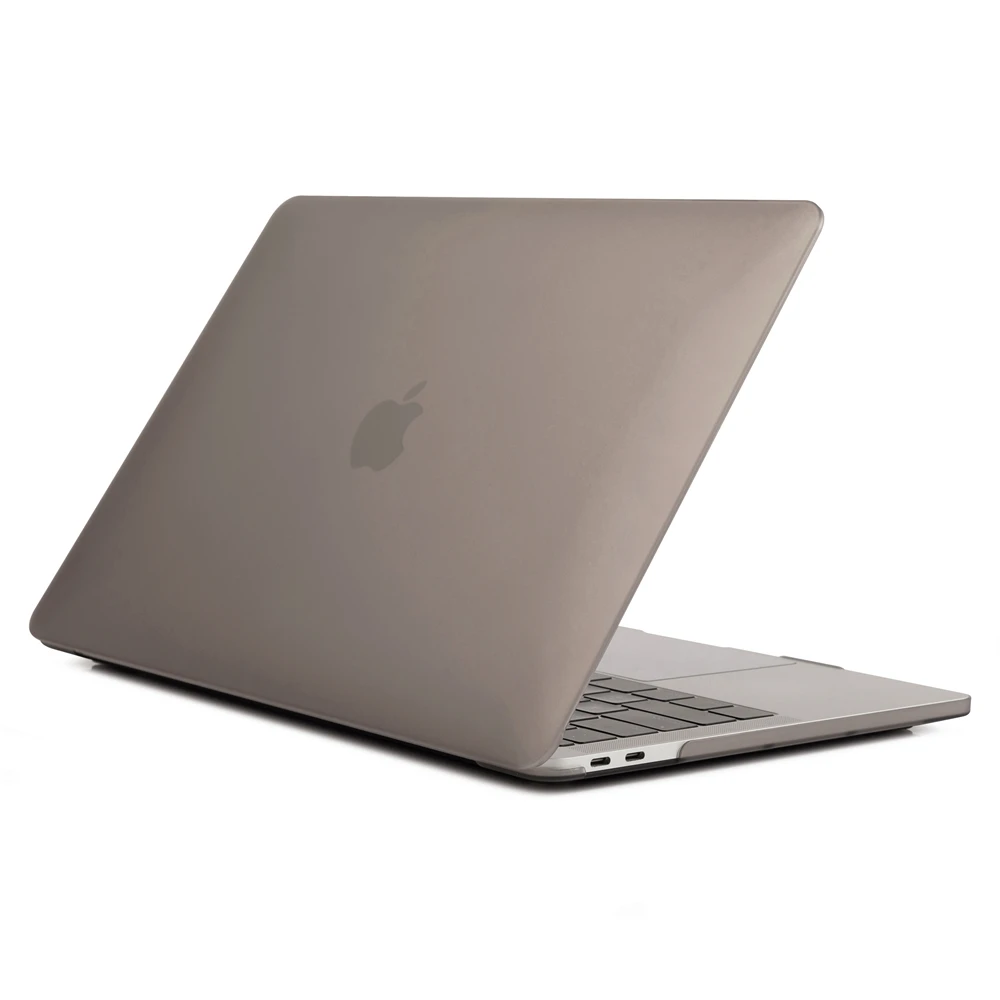 Серый Для MacBook Pro 16 дюймов чехол для ноутбука устойчивый к царапинам матовый защитный корпус стабильная Защита ПК чехол для ноутбука s - Цвет: Серый
