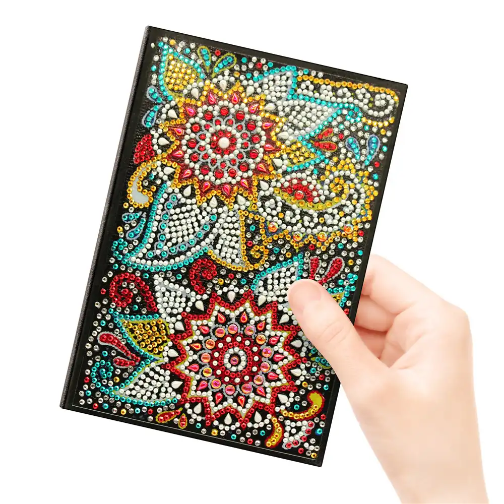 ARMYQZ DIY Diamond Painting Notebook Special Shaped A5 Diary Book