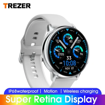 

TREZER SG2 Full Touch AMOLED Round Screen Smart Watch Men Women ECG Heart Rate Monitor Wireless Charging Waterproof Smartwatch