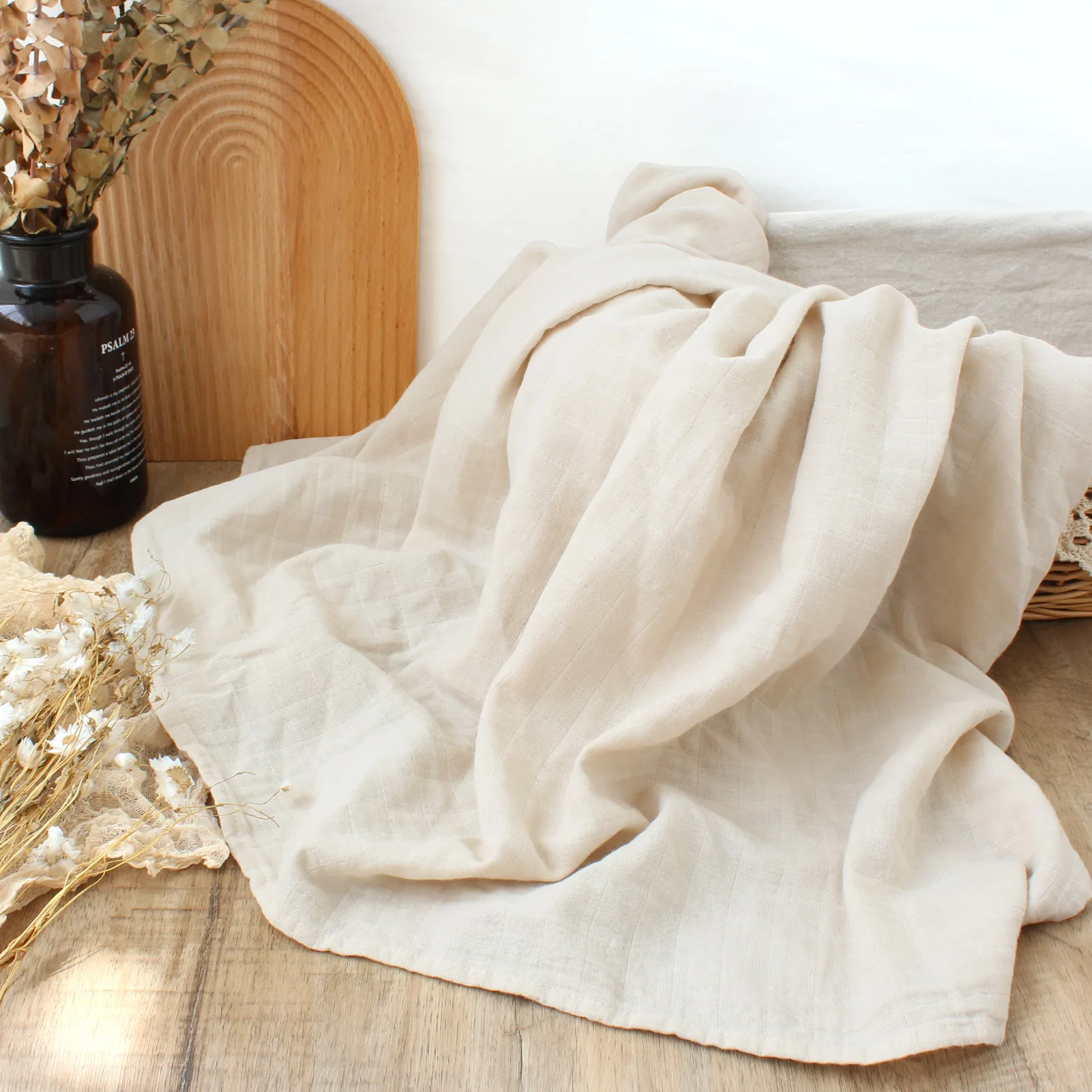 120x120cm �볪�� �𽽸� Swaddles ��ư ���̺� ���  ħ�� Swaddle Muslin Baby Blanket