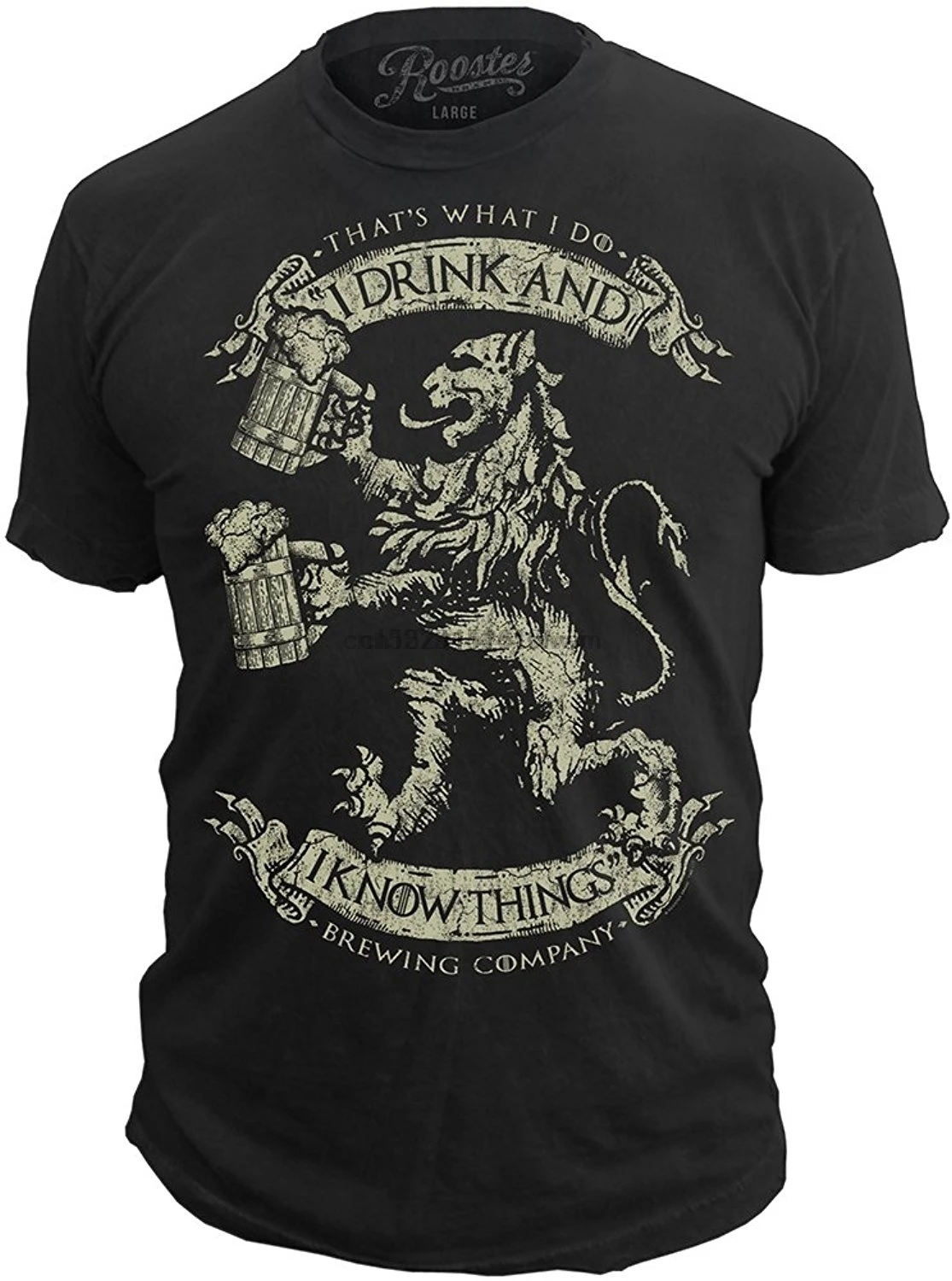 

That What I Do Brewing Company T-Shirt - I Drink And I Know Things - Funny Beer Tshirt Oktoberfest