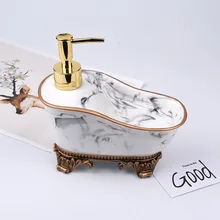 600 мл Скандинавское прессование дезинфицирующее средство для рук Бутылка для мыла бутылка для лосьона креативная ванная упаковка для геля для душа бутылка золотого прессования H