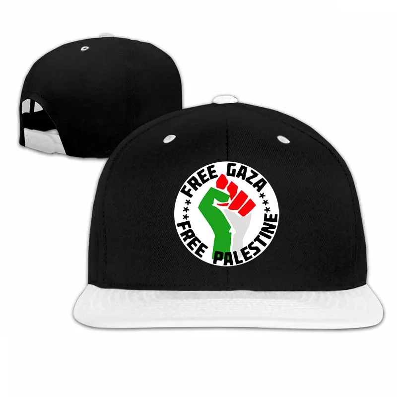 Бейсболка Free Palestine для мужчин и женщин, модные регулируемые кепки - Цвет: 5-White