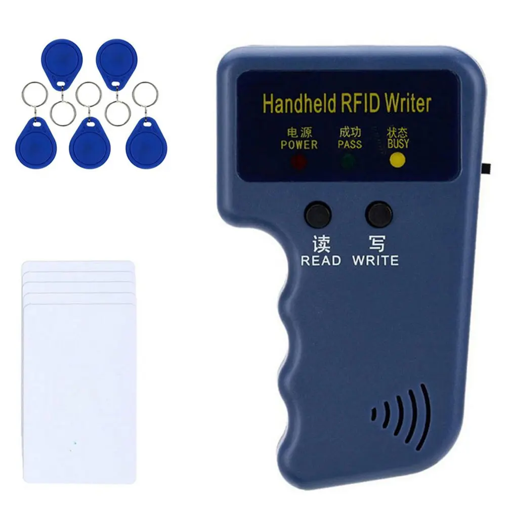 Handheld 125KHz RFID Programmer Duplicator Copier Writer Reader Writer