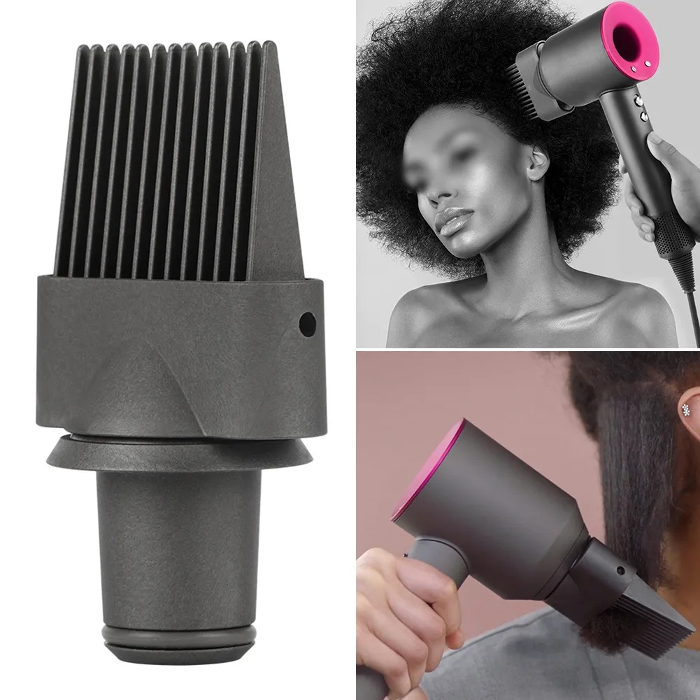 Peine de dientes anchos para secador de pelo Dyson supersónico, accesorio  969748 01, herramienta para alisar y alisar el cabello, boquilla de peine,  soplado recto|Sets de accesorios de baño| - AliExpress