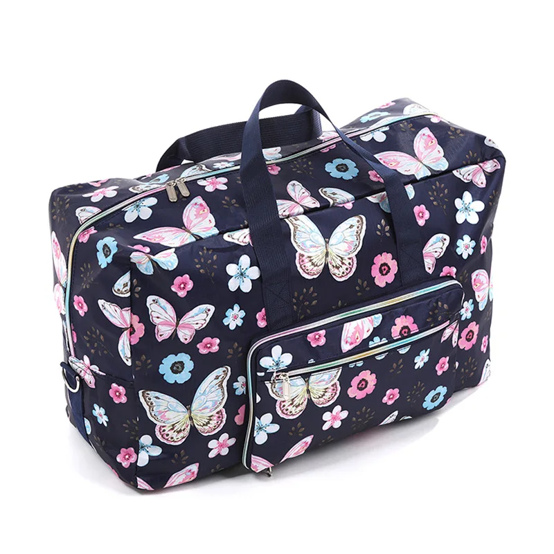 Folding Travel Bag Large Capacity Waterproof Portable Women's Tote Bag