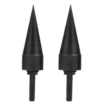 

High Speed Wood Drill Twist Driver Bit Household Firewood Splitter Machine Screw Splitting Cones Strong Hardness