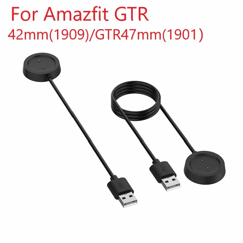 Сменный Магнитный зарядный кабель для смарт часов Xiaomi Huami Amazfit GTR 42 мм 1909 47 1901