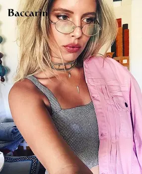 

women crop top tanks bling sparking backness wrap chest sequin sleeveless sexy club party streetwear clothes tops ladies