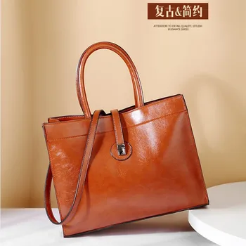 

Fashion womanbag 2020 New Retro Hand Bag Ladies Shoulder Bag Simple PU Leather bag