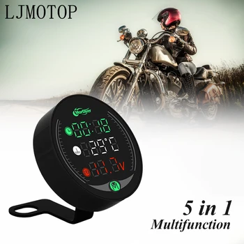 

Night Vision Motorcycle Meter Time Water Temperature Voltage Table For Honda CRF1000L 20M 250L XR230 250 400 125 SL230 CRF150R