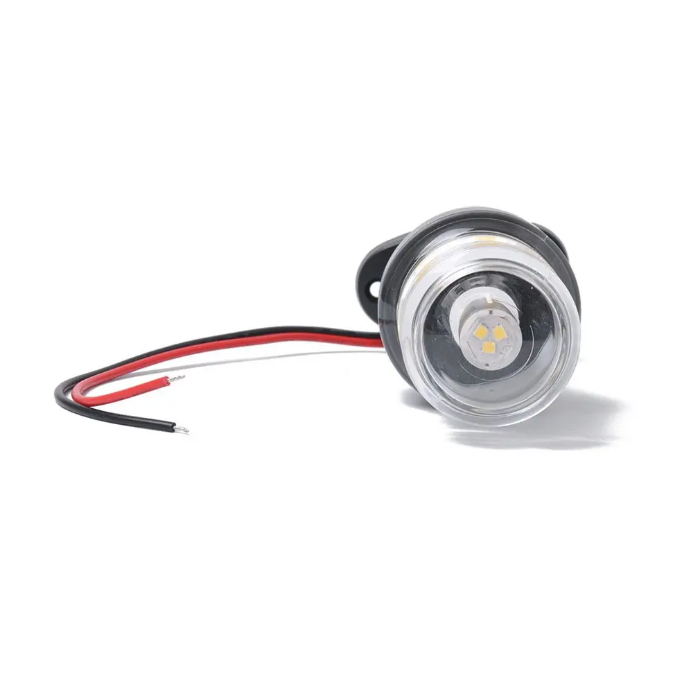 Yacht Ship Navigation Signal Indicator With Bracket Multi-functional White Light Led Anchor Light 12v Ring Lamp
