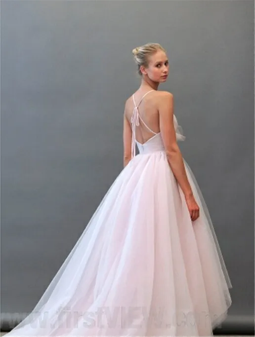 Дешевые vestido de novia, сексуальные платья невесты с открытой спиной на бретельках, с цветочным принтом, короткие, длинные, бальные платья, платья подружек невесты