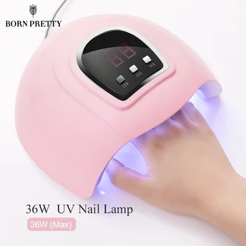 

36W UV Lamp USB Nail Dryer 18 LEDS 30s/60s/90s LCD Display UV Lamp Curing All Gel Nail Polish Nail Art Drying Tools