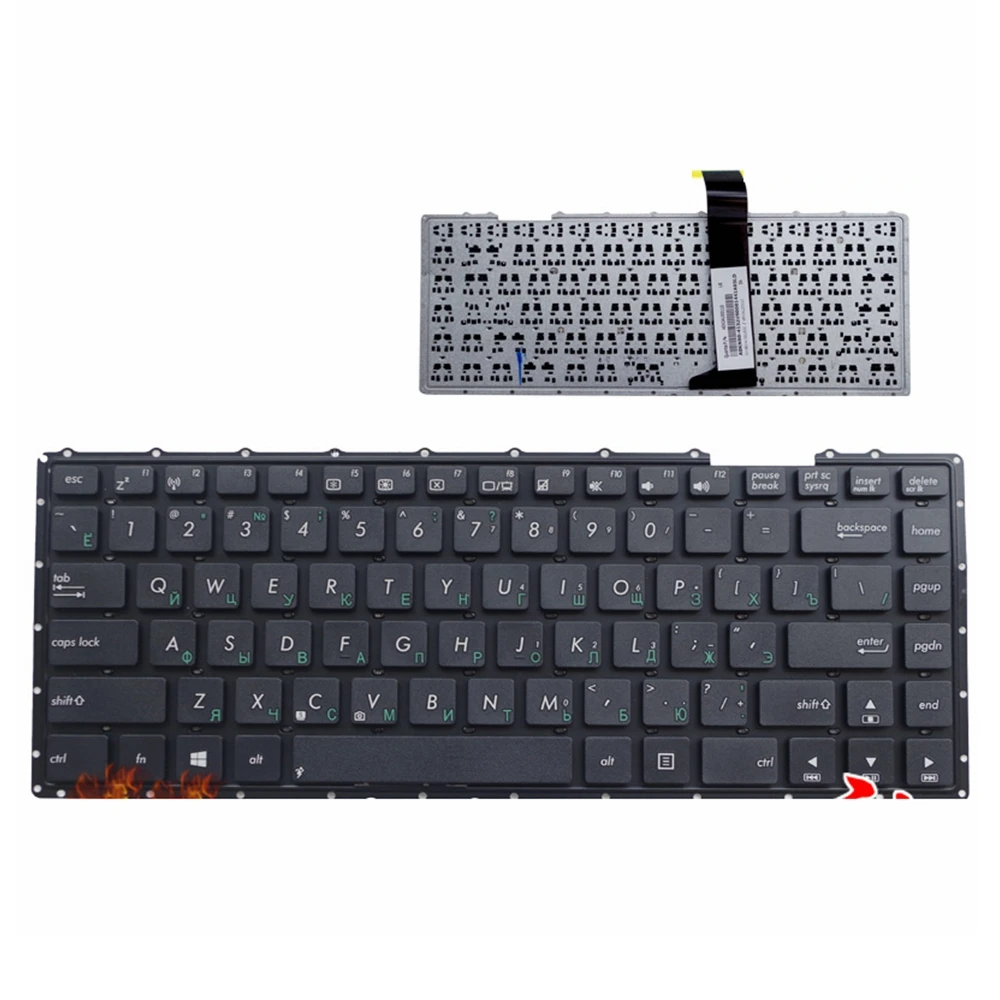 Русская клавиатура для ноутбука ASUS X450 X450CC X450E X450V A450 A450C A450V F401U F401A X450VC X450C X450VB K450V F451