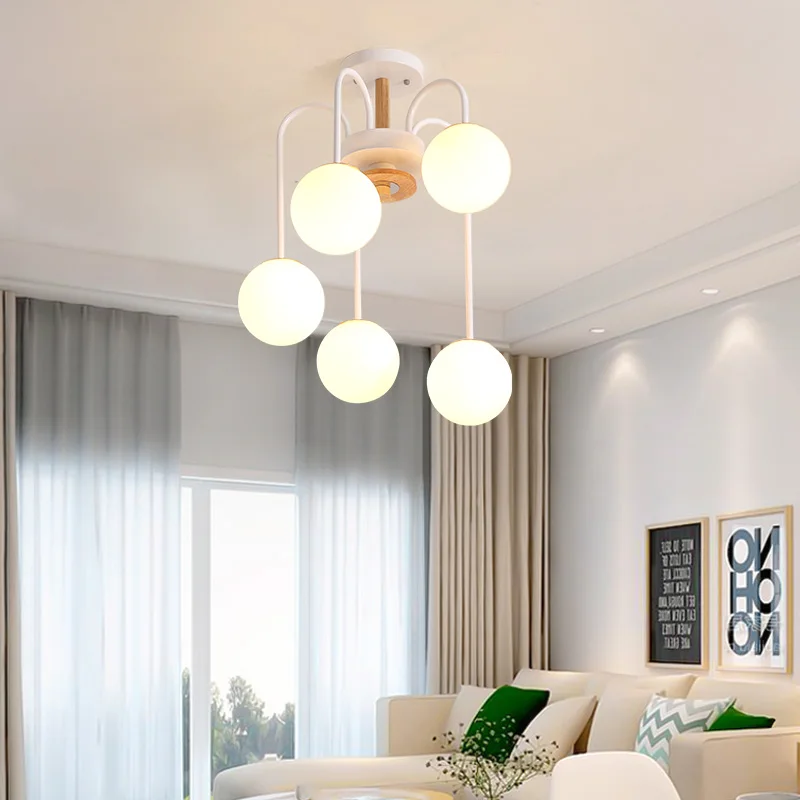 

European Nordic post modern chandelier light lamp LED foyer living guest dinning room bedroom modern simple hanging light lamp