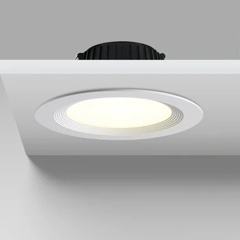 

Downlight-Recessed In Simple White Ultra Thin Ceiling Lamp High Brightness Spot Led Light Dimmable Indoor Lighting AC110V 220V