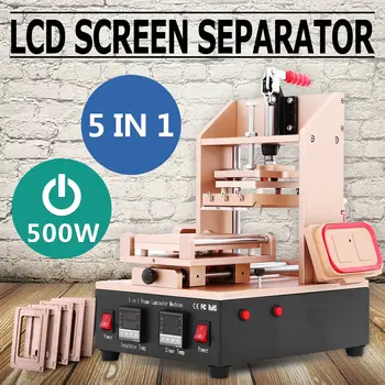 

LCD Separator 5-in-1 LCD Screen Repair Machine Separator Front Glass LCD Separator Vacuum Screen Separator Removal Machine