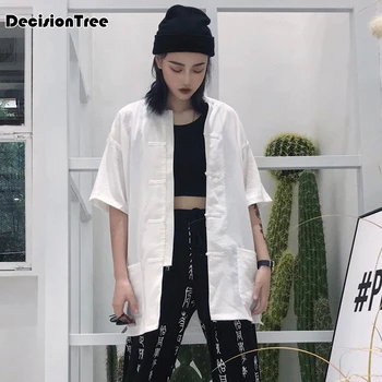 

2020 traditional chinese clothing tang suit tops for women hanfu top chinese national trend ancient hanfu blouse chinese shirt