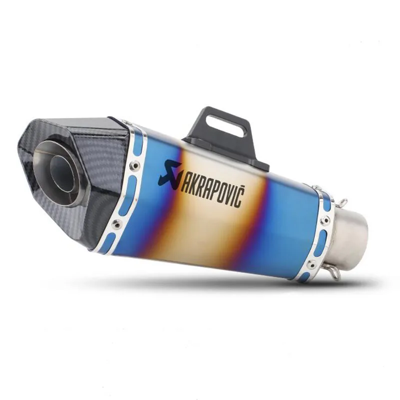 51 мм на входе Универсальный мото rcycle akrapovic глушитель с DB killer esacpe moto для XJ6